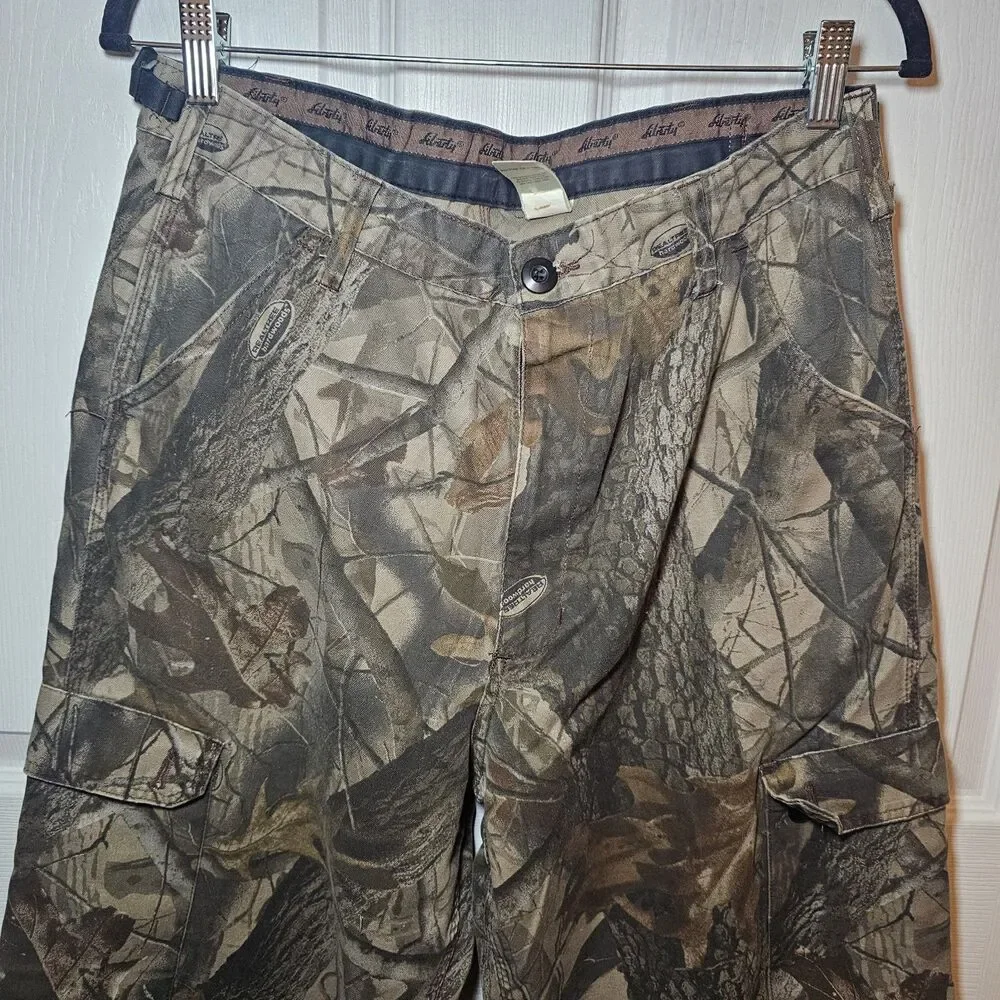 Liberty Cargo Pants Mens Large Regular Realtree Camo Relaxed Hunting Outdoor